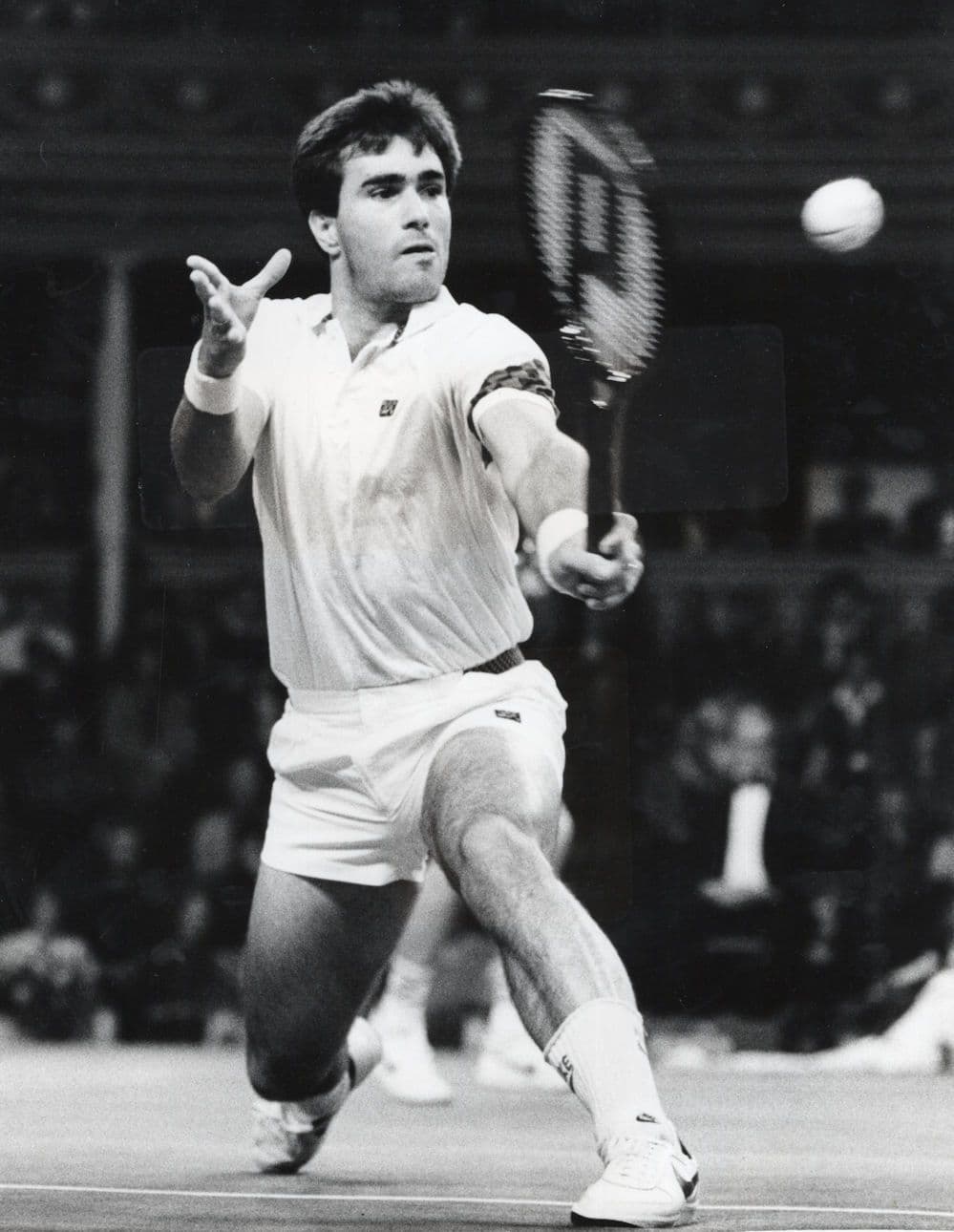 Mike De Palma USA Tennis 1986 Nabisco Doubles Masters 10x8 Press Photo