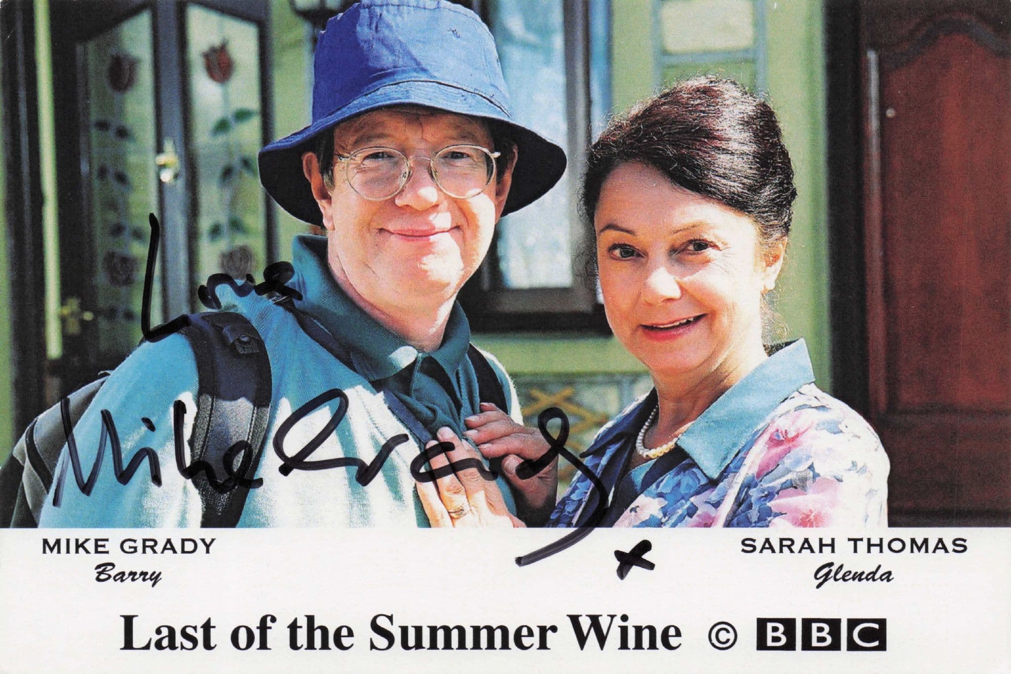 Mike Grady Last Of The Summer Wine BBC Hand Signed Cast Card Photo