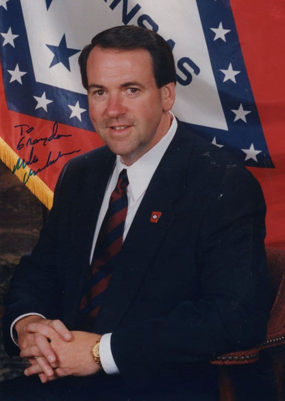 Mike Huckabee Arkansas USA Politician Ultimate Hand Signed Letter & Photo