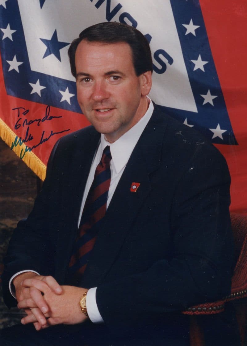 Mike Huckabee Arkansas USA Politician Ultimate Hand Signed Letter & Photo