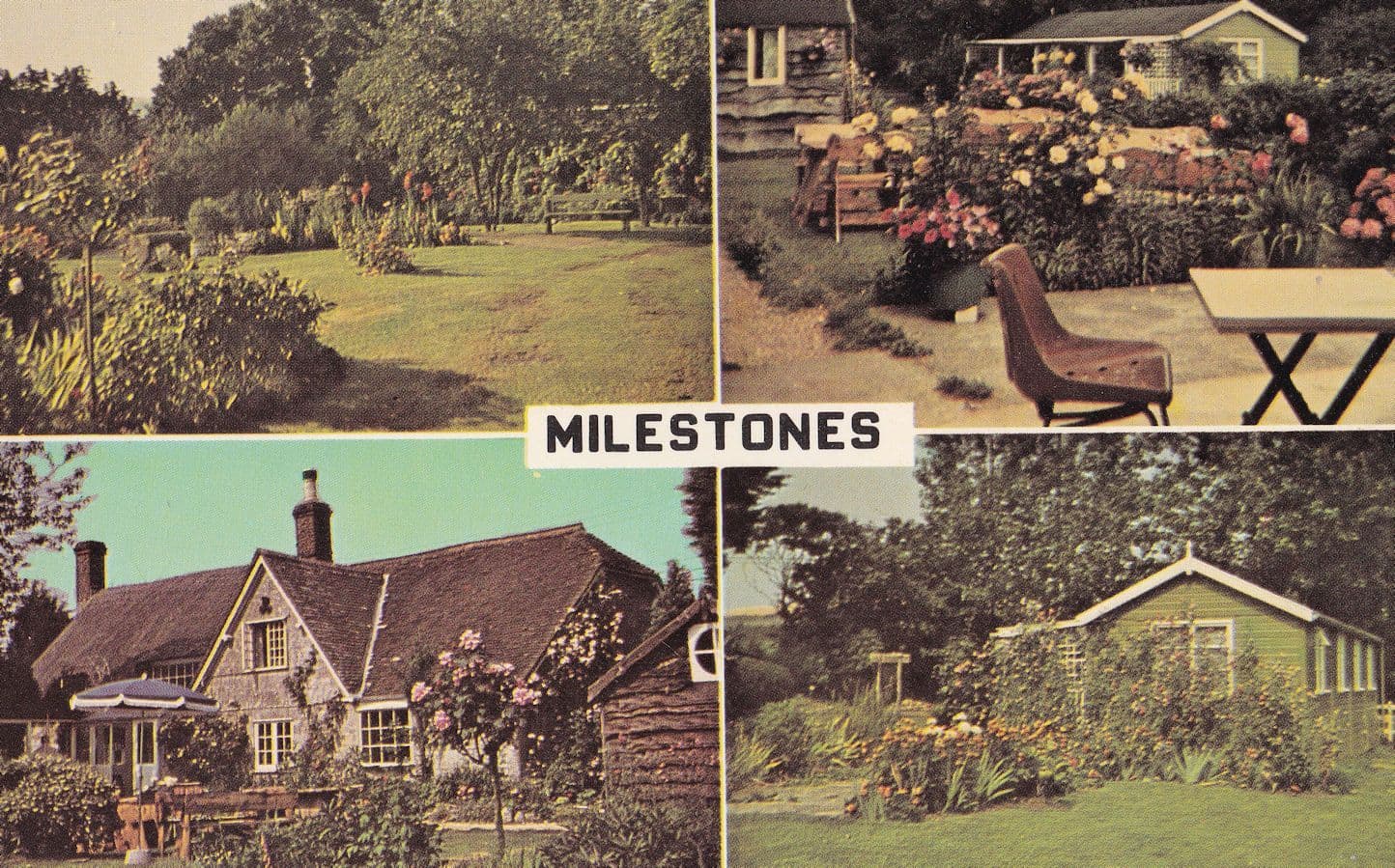 Milestones Fontwell Magna Dorset Postcard
