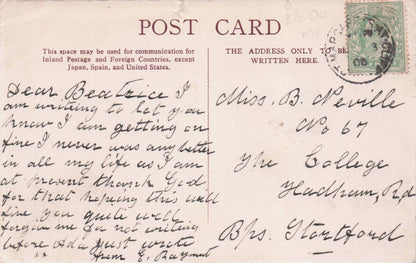 Military Convalescent Home St Margarets Bay Kent Old Postcard