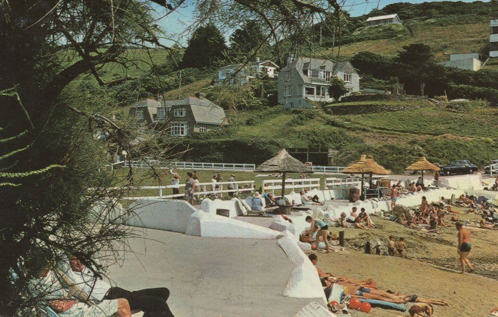 Millendreath Holiday Village Looe Cornwall 1970s Rare Postcard