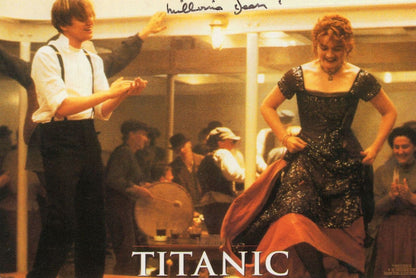 Millvena Dean Titanic Ship Survivor Official Movie Hand Signed Postcard