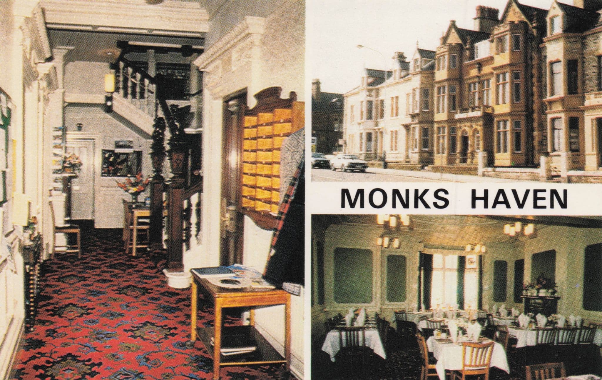 Monks Haven Methodist Holiday Hotel 1980s Tyne & Wear Postcard