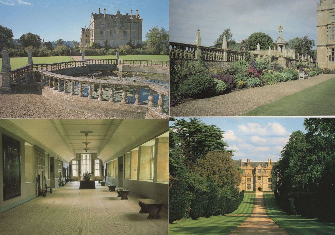 Montacute House Yeovil Somerset 4x Postcard s