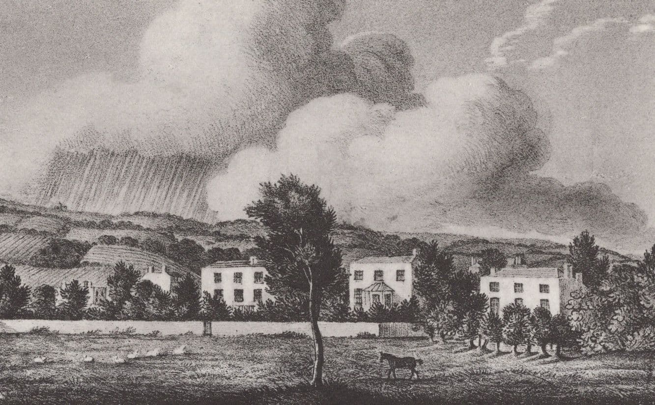 Montpelier Gloucester Victorian Art Sketch Painting Postcard