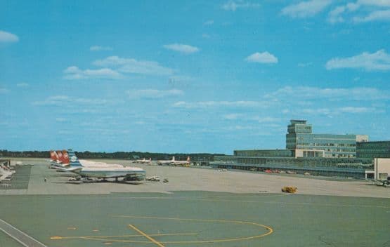 Montreal Airport Air Terminal Postcard