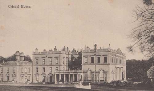 Moor Crichel House Dorset Village Antique Tudor Home Postcard