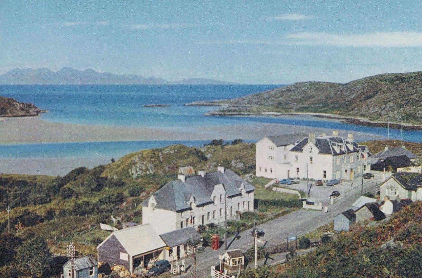 Morar Hotel Invernesshire Mint Scottish Postcard