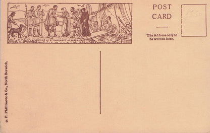 Morocco Land Moor Statue Canongate Edinburgh Phillimore Old Postcard