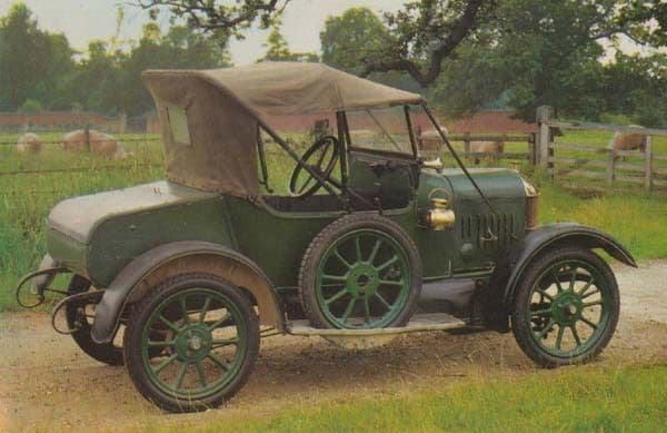 Morris Oxford from 1913 Shuttleworth Collection Rare Car Photo Postcard