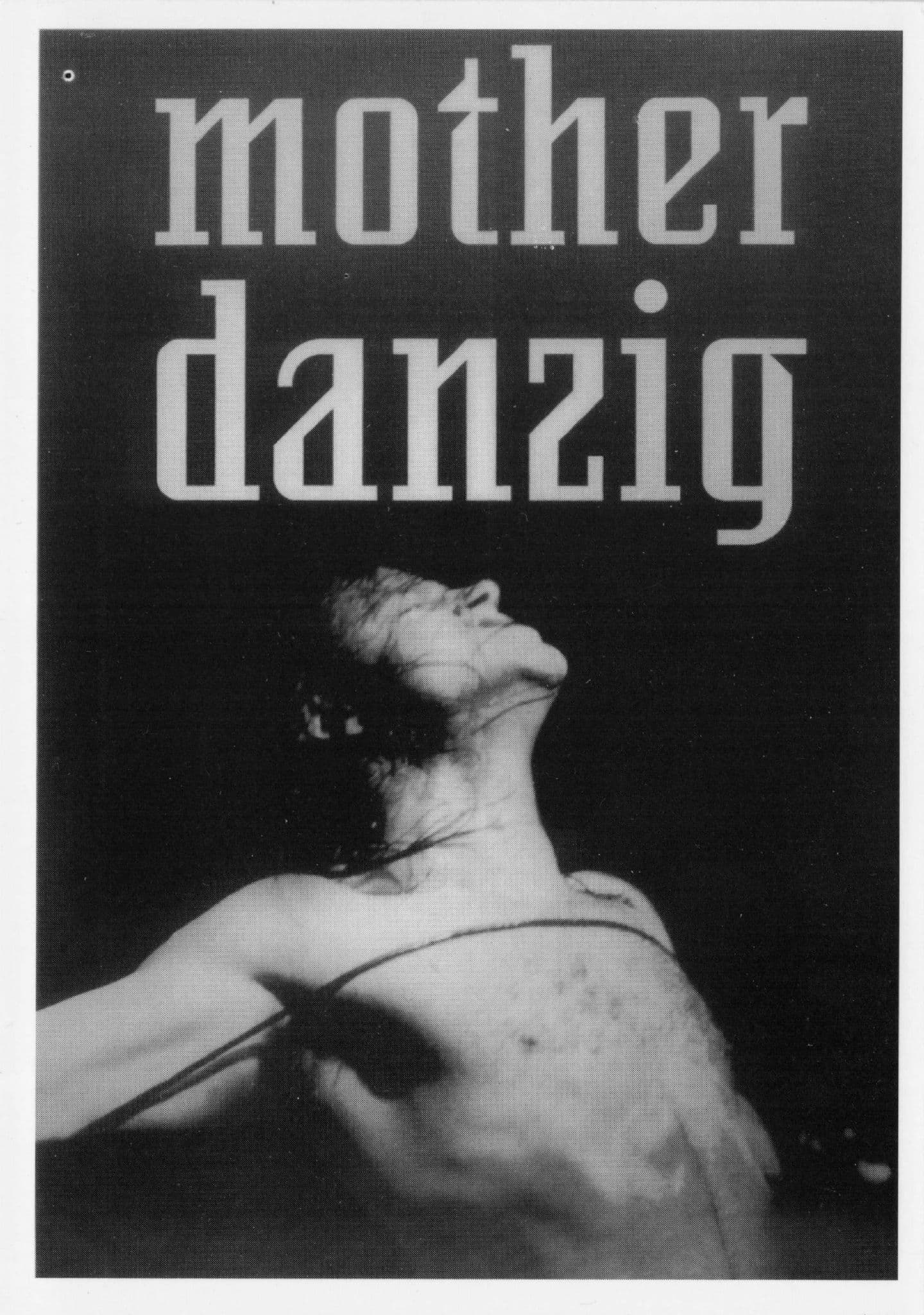 Mother Danzig Live Rare Music Photo Postcard
