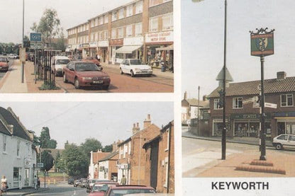 Motor Car Repair Discount Store Shop Keyworth Nottingham Village Postcard