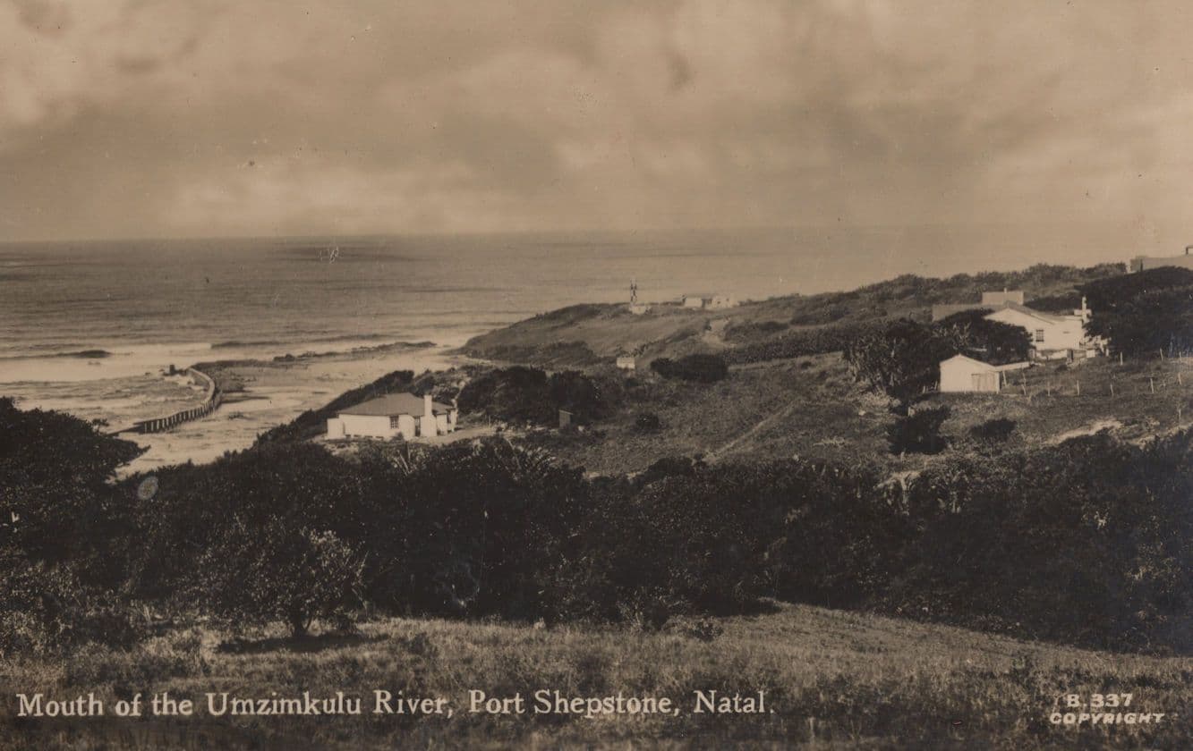 Mouth Of The Umzimkulu River South Africa Postcard