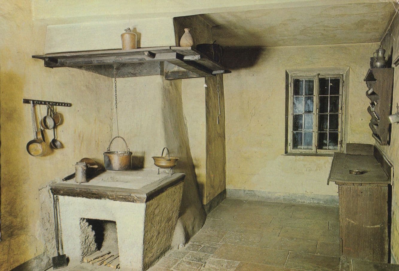Mozart Classical Composer Kitchen Postcard