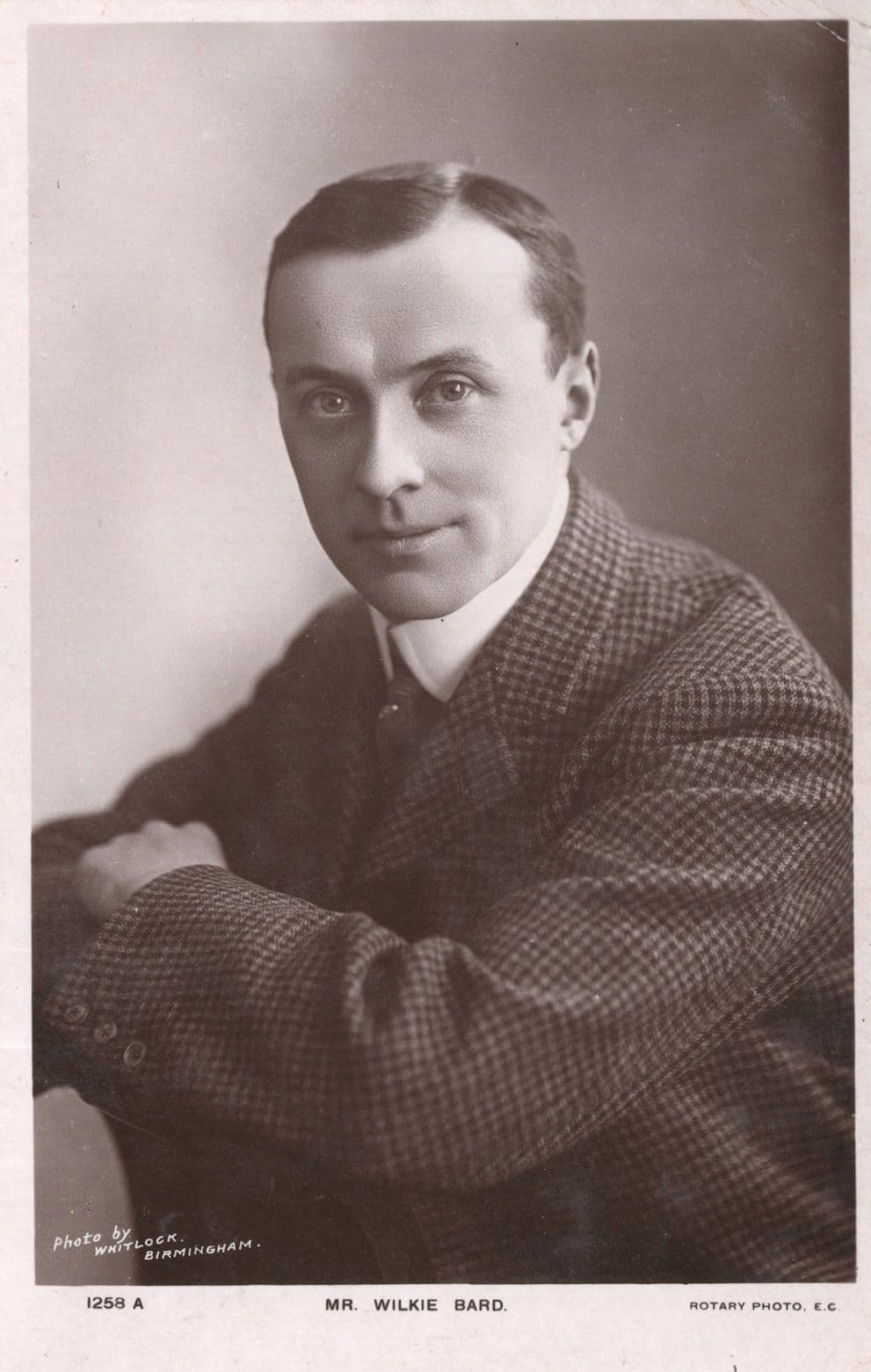 Mr Wilkie Bard Have You Met This Chap Actor Old Rotary RPC Postcard