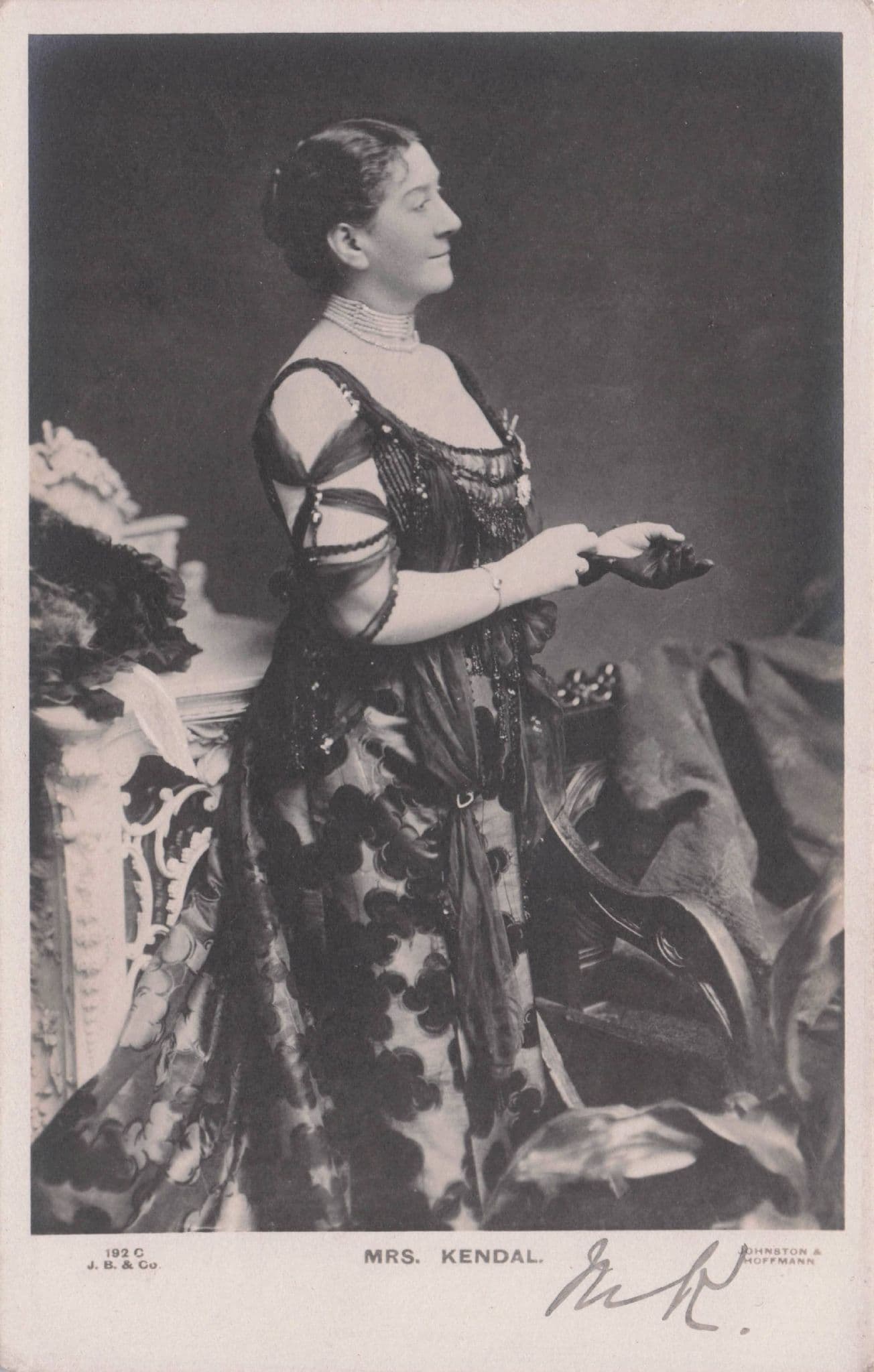 Mrs Madge Kendal Shakespeare Actress Hand Signed Photo & MORE