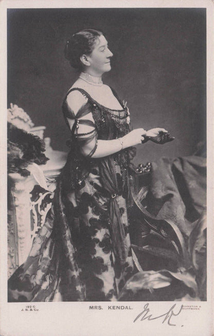 Mrs Madge Kendal Shakespeare Actress Hand Signed Photo & MORE