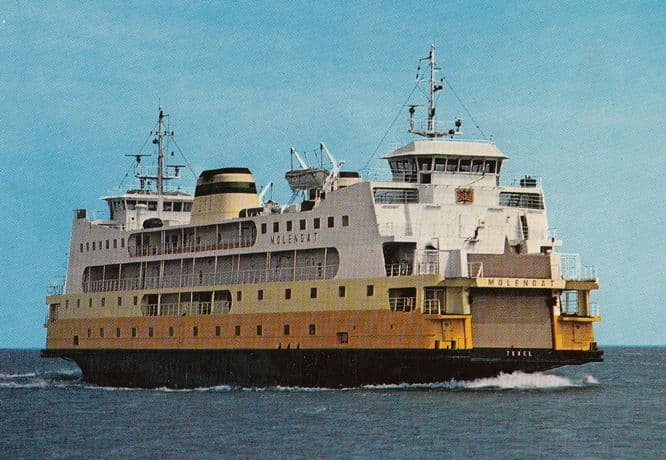 MS Molengat Ferry Postcard
