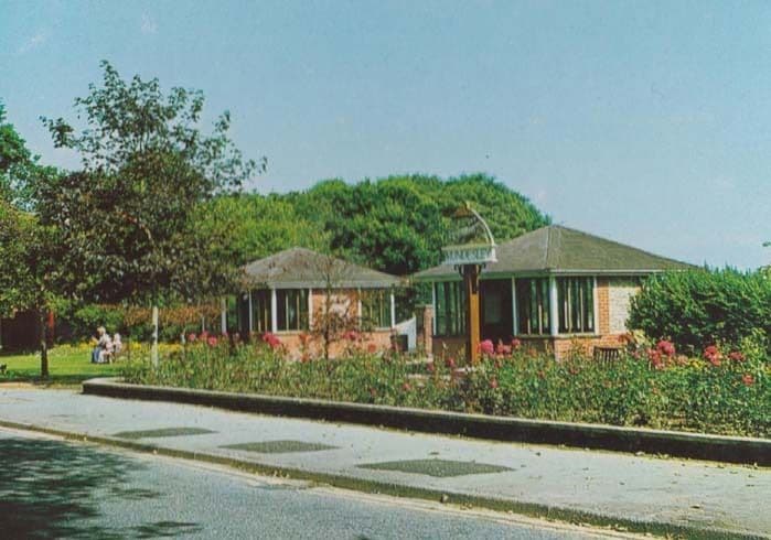 Mundesley Gardens Bungalow Norfolk Village Postcard