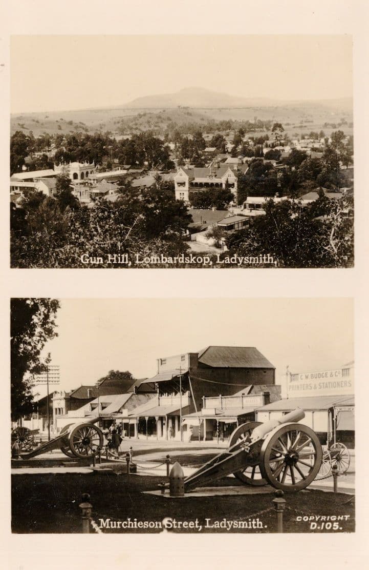 Murchison Street The Gardens Ladysmith South Africa RPC Old Postcard