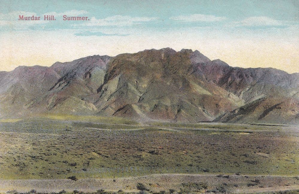 Murdar Hill Summer Quetta Pakistan Old Indian Postcard