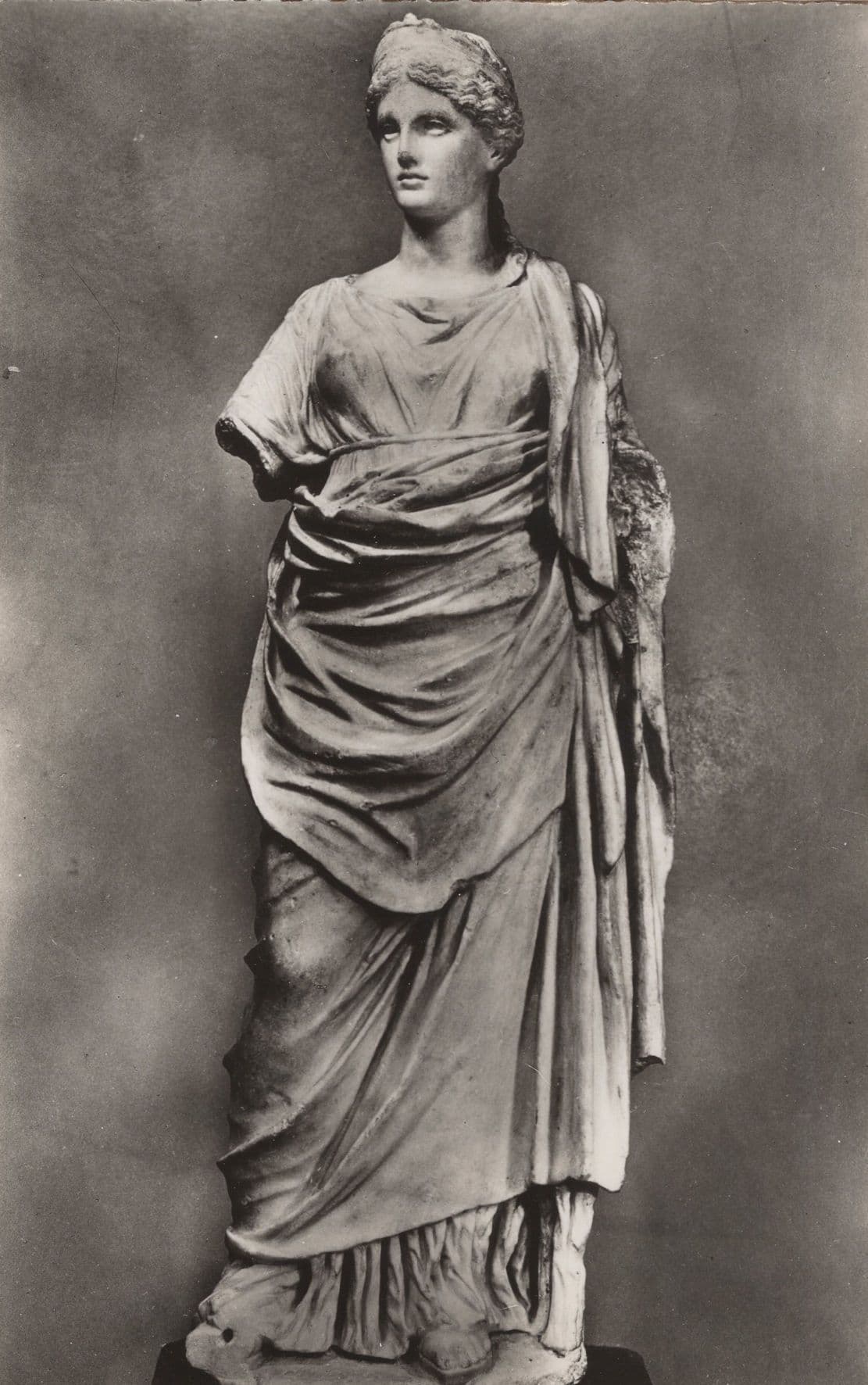 Musee Alaoui Le Bardo Cathage Marbre Statue Spanish Postcard
