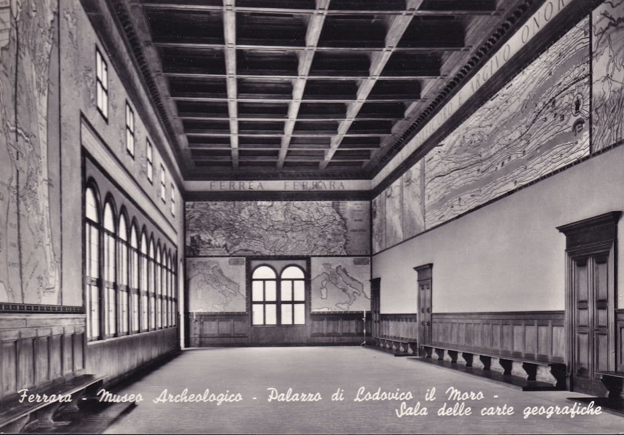 Museo Archeologico Palazzo Di Lodovico Ferrara Real Photo Postcard