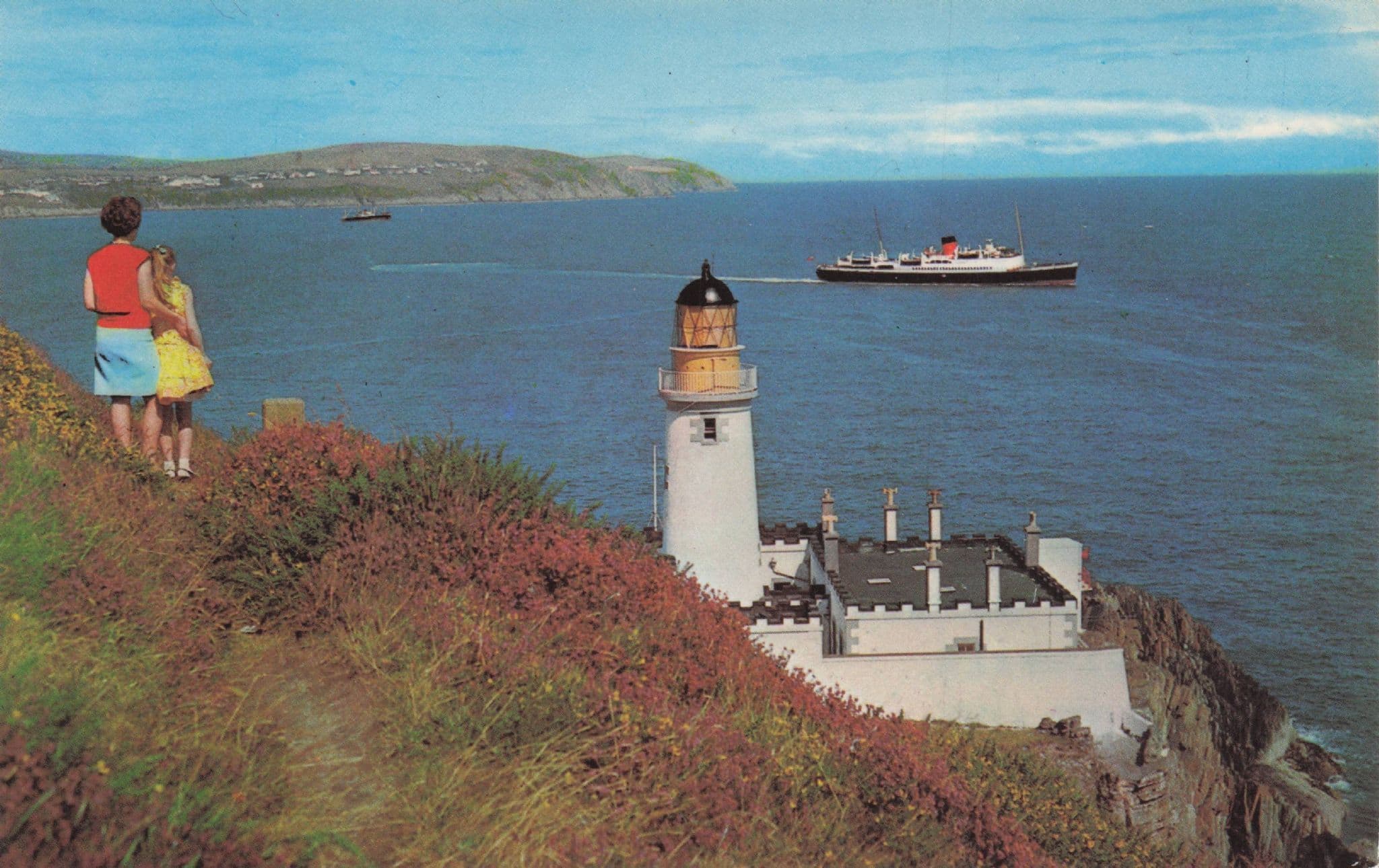 MV Antrim Princess Isle Of Man Ship Stranraer Scotland FDC Postcard