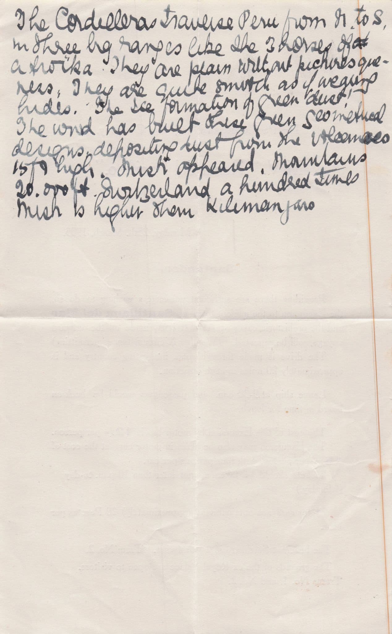 MV Reina Del Pacifico 1953 Cruise To Spanish Prehistoric Caves Letter