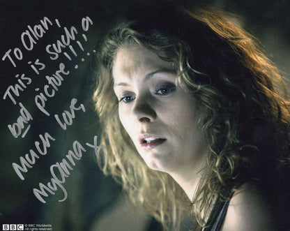 Myanna Buring Dr Who Twilight 10x8 Hand Signed Autograph & COA PHOTO
