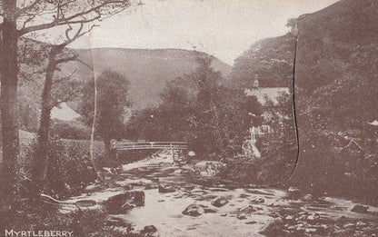 Myrtleberry Devon Mailing Novelty Miniature Photo s Postcard
