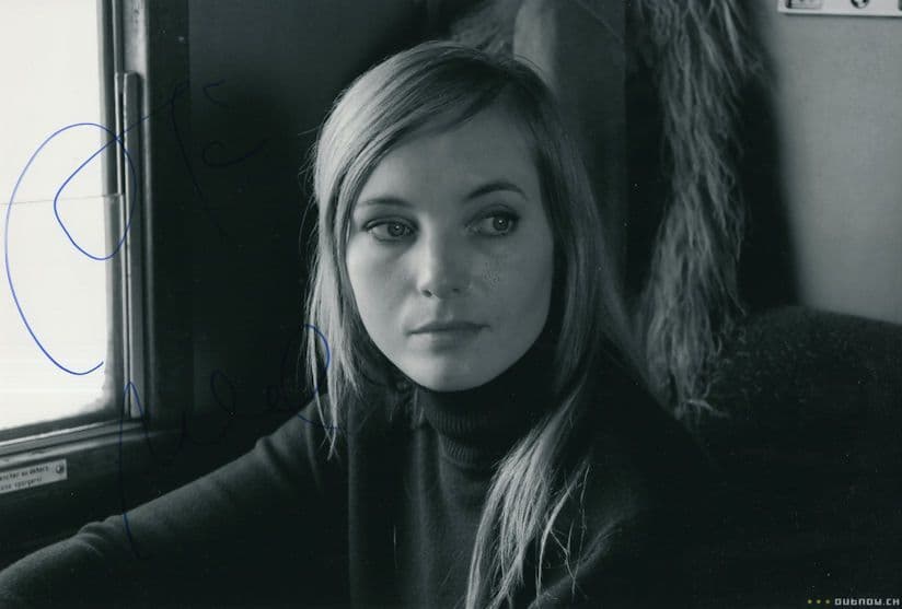 Nadja Uhl German Film Actress Giant 12x8 Hand Signed Photo