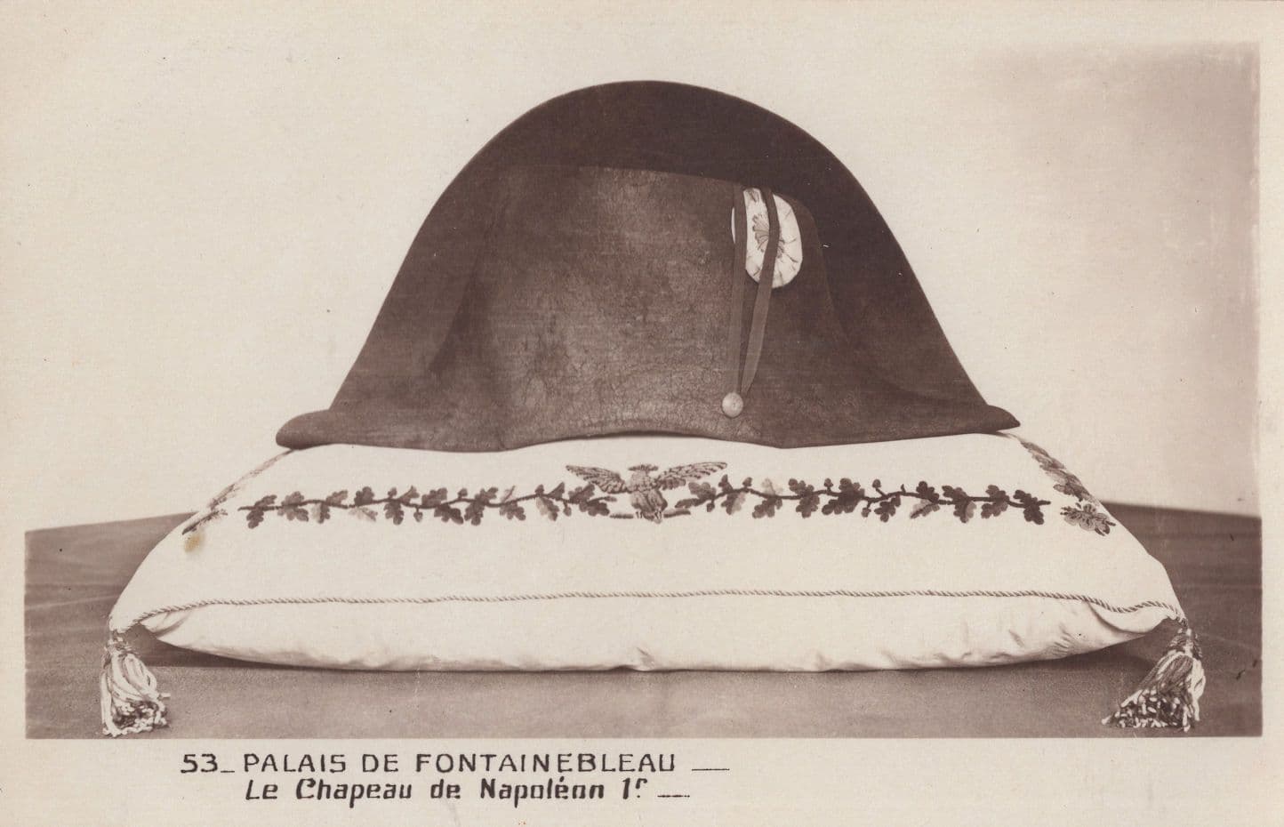 Napoleon Bonaparte Military Hat Antique French Postcard