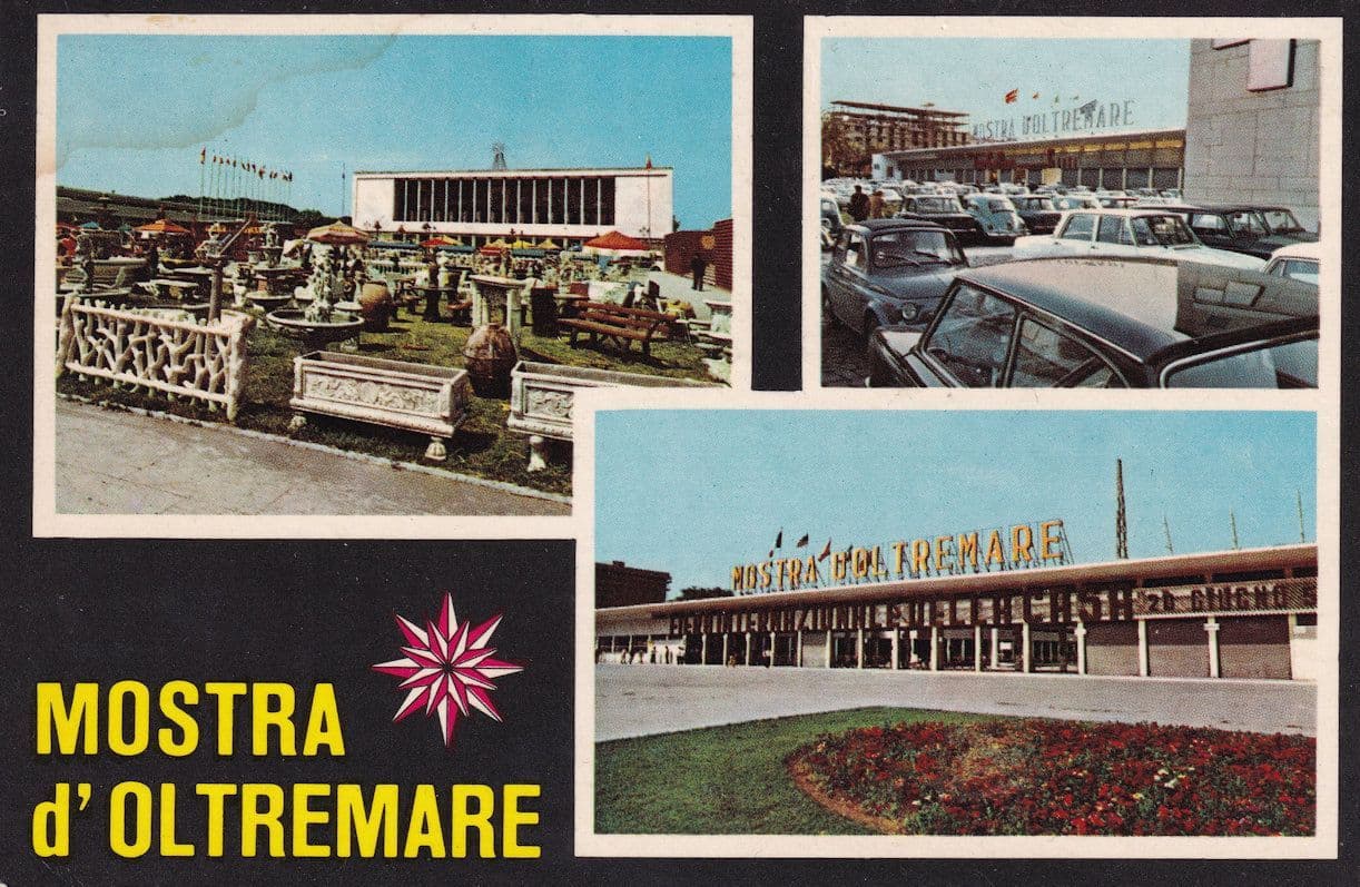 Napoli Italy Mostra D'Oltremare QSL Amateur Radio Card