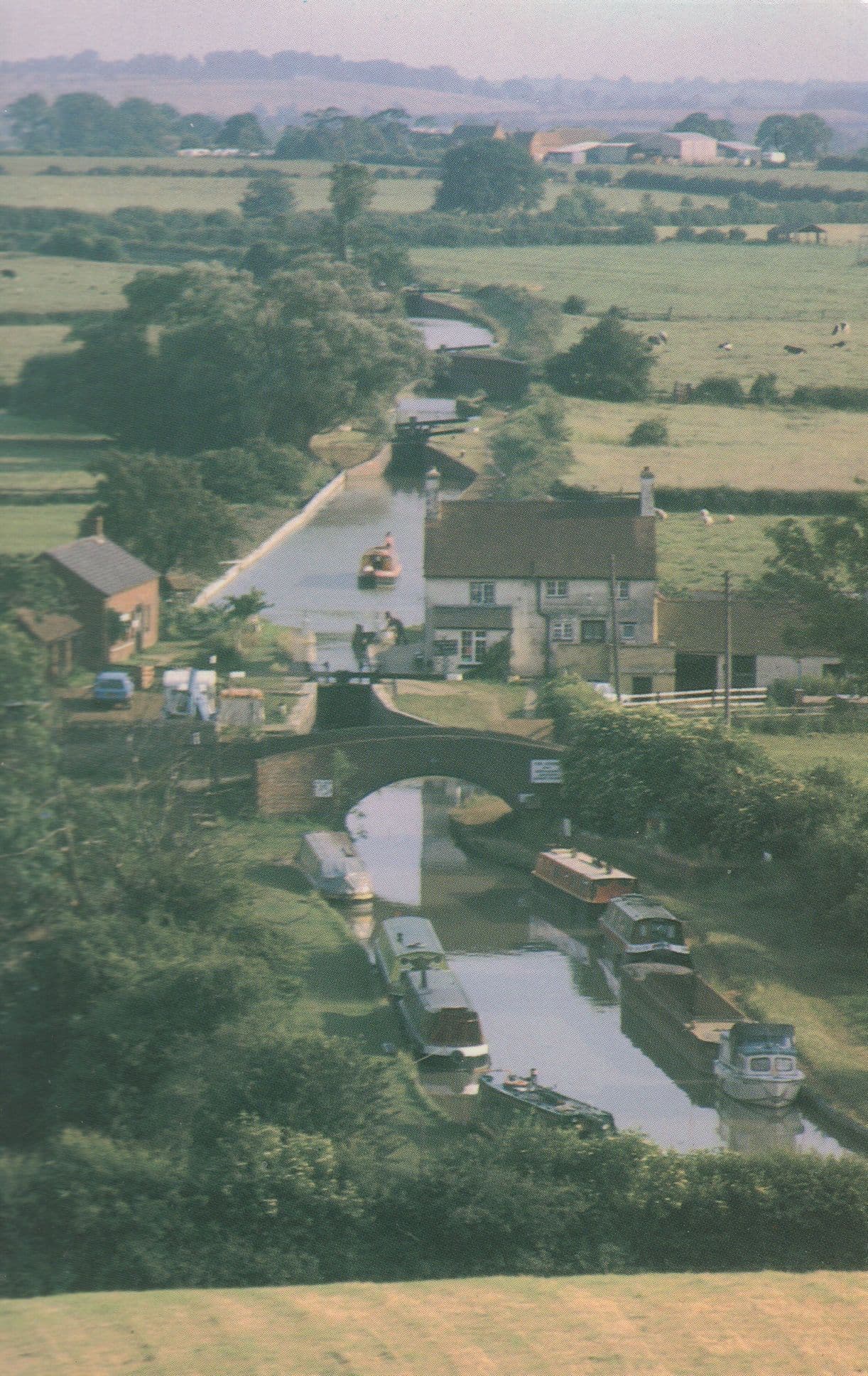 Napton on the Hill  Oxford On 1st Napton Flight Postcard