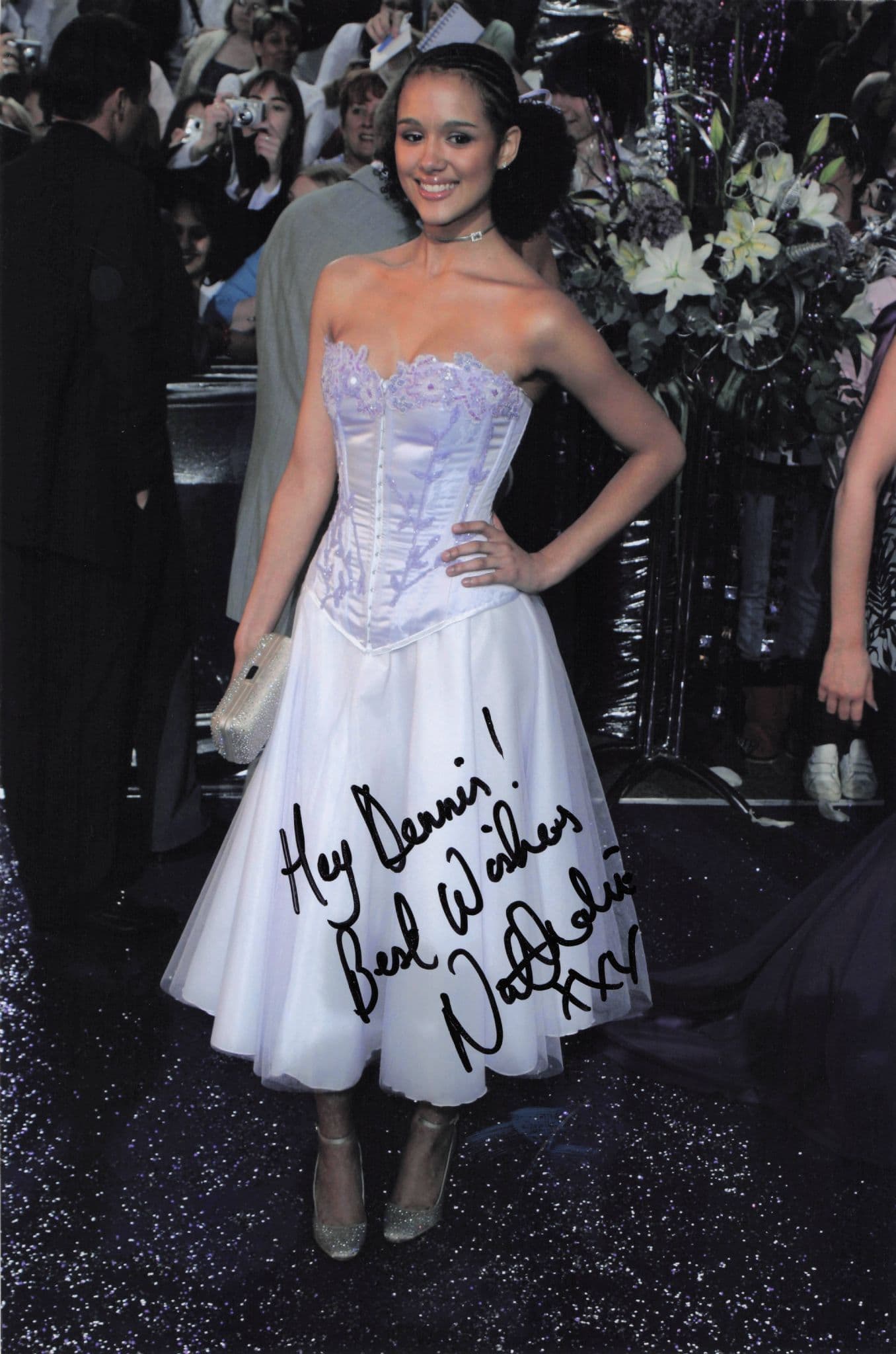 Nathalie Emmanuel Game Of Thrones Hollyoaks Giant 12x8 Hand Signed Photo