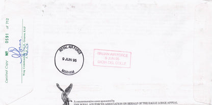 National Trust 1995 JS Corden Military Squadrons Of The Royal Air Force Hand Signed FDC