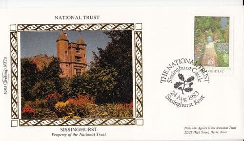 National Trust Sissinghurst Benham First Day Cover