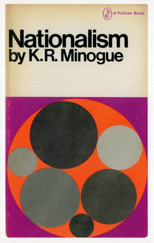 Nationalism KR Minogue 1970 Book Postcard