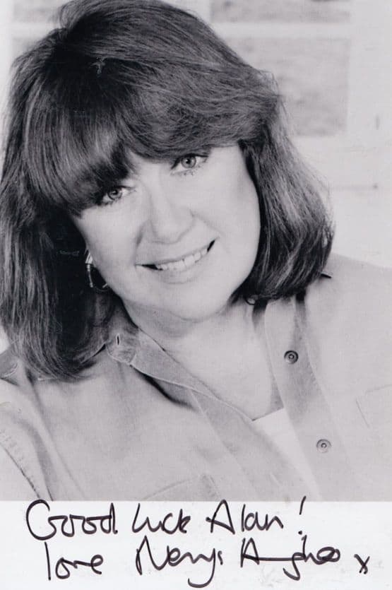 Nerys Hughes The Liver Birds Hand Signed Photo