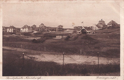 Netherlands Badplaats Noordwijk Antique Postcard