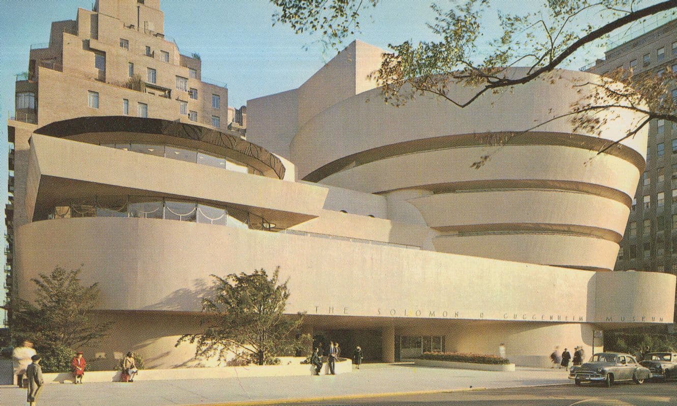 New York City Soloman R.Guggenheim Museum USA Rare Postcard