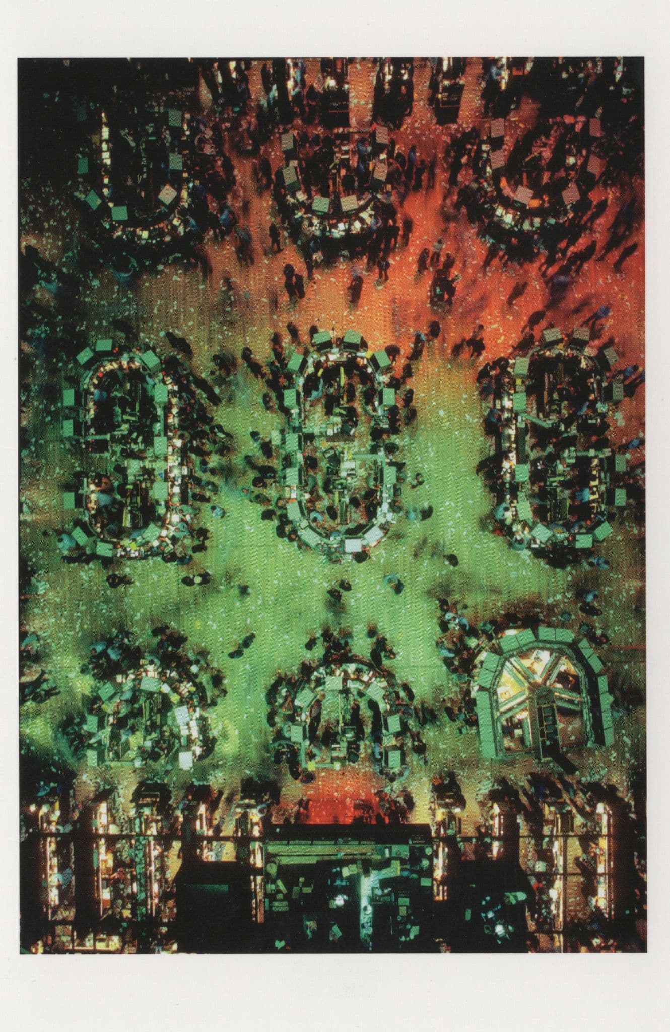New York Stock Exchange Stockbrokers 1970s Trading Floor Postcard