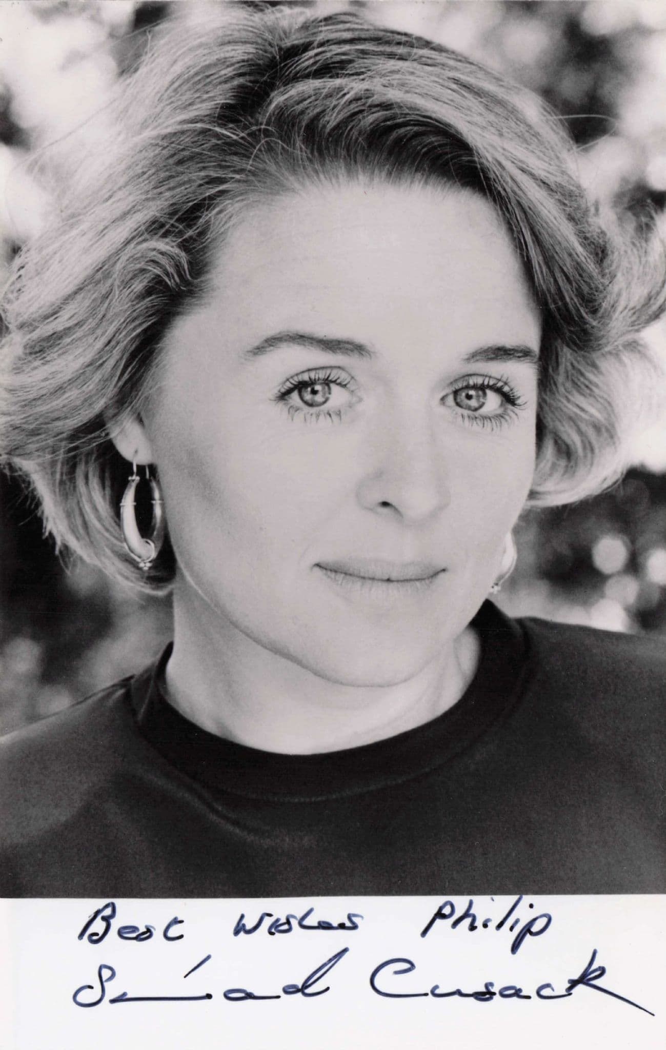 Niamh Cusack Irish Actress Of Heartbeat Hand Signed Photo