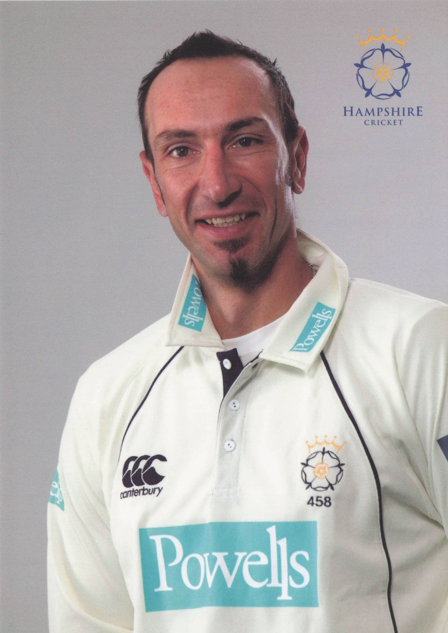 Nic Pothas Hampshire Cricket Team Player Rose Bowl 2008 Postcard