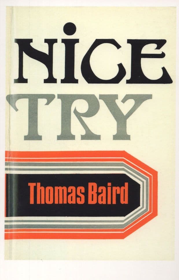Nice Try Thomas Baird 1965 Book Postcard
