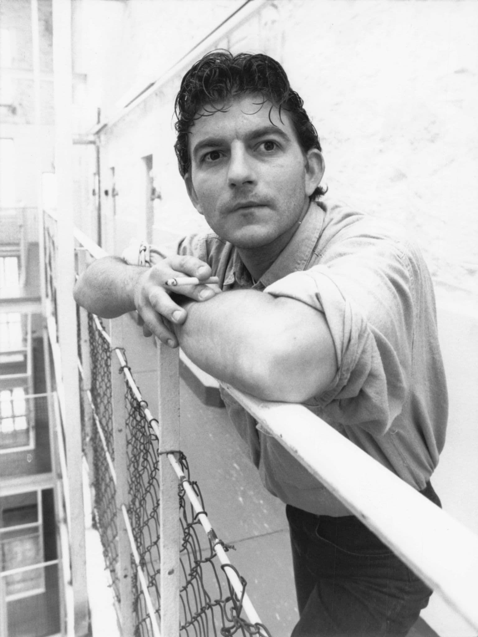 Nick Cotton On Prison Remand & Den Watts BBC Eastenders 1988 Press Photo