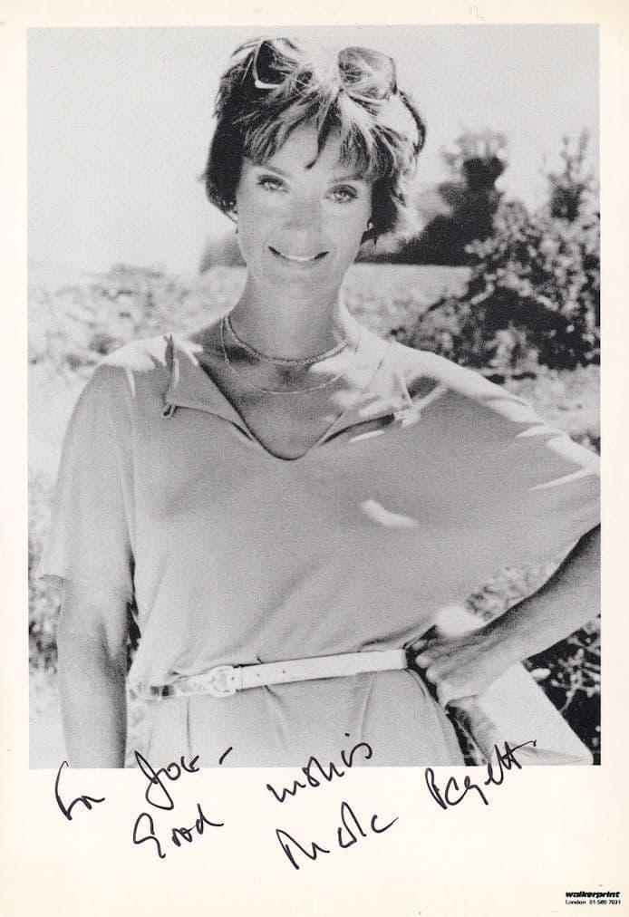 Nicola Pagett Upstairs Downstairs Vintage Hand Signed Publicity Photo